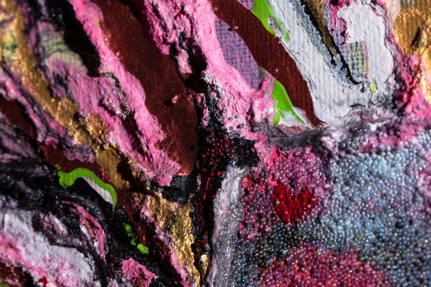 Painting, original material on canvas, Education