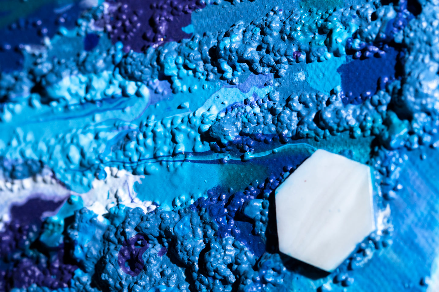 Original painting on canvas, Under the Sea