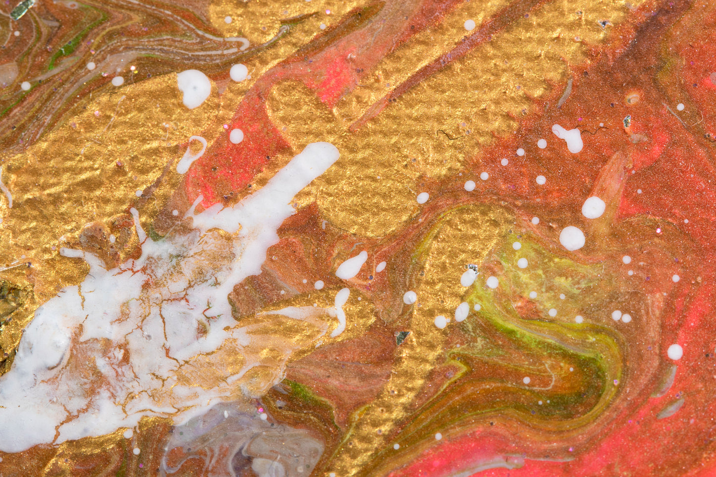 Painting, original on canvas, Fury of a Leprechaun