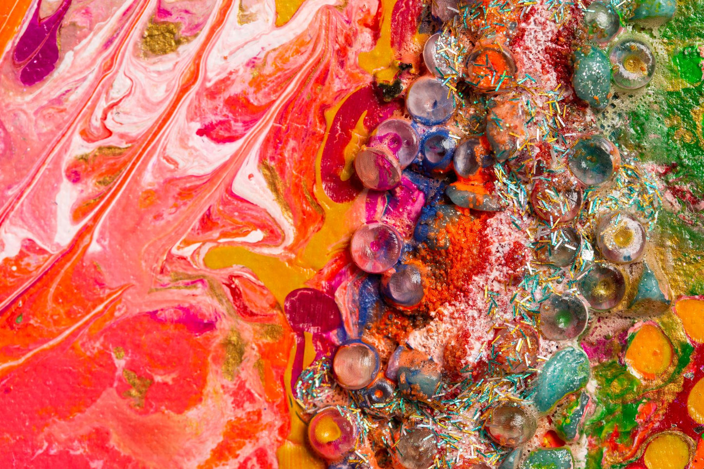 Painting, original on canvas, Blooming