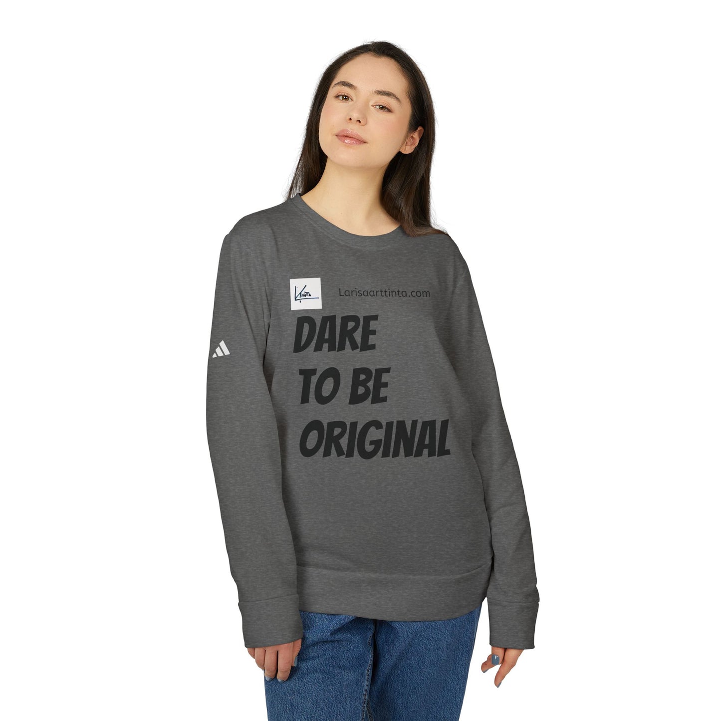 adidas® &amp; Larisa Tinta, Unisex-Sweatshirt, Logo 