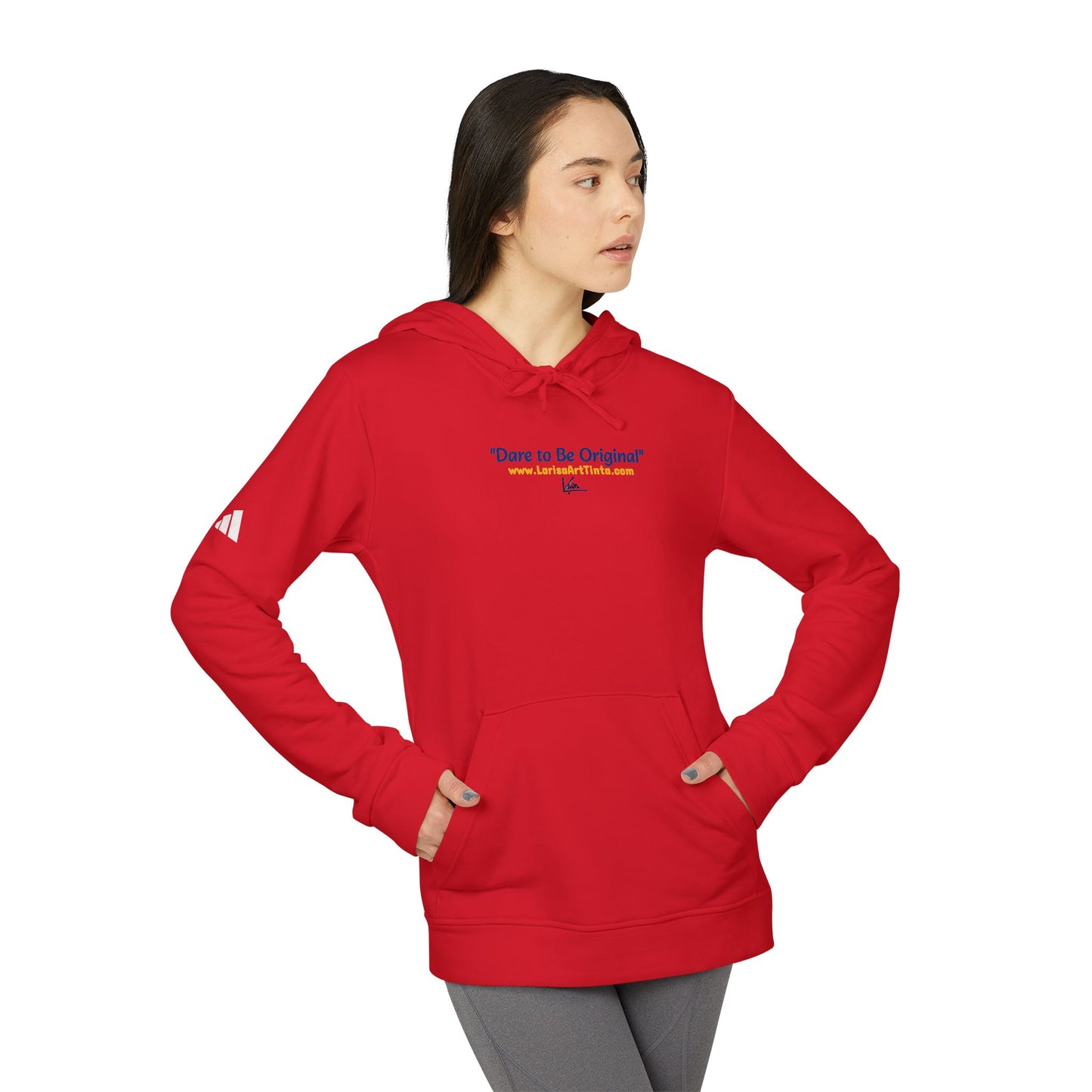 adidas® &amp; Larisa Tinta, Unisex Hoodie, Logo1 