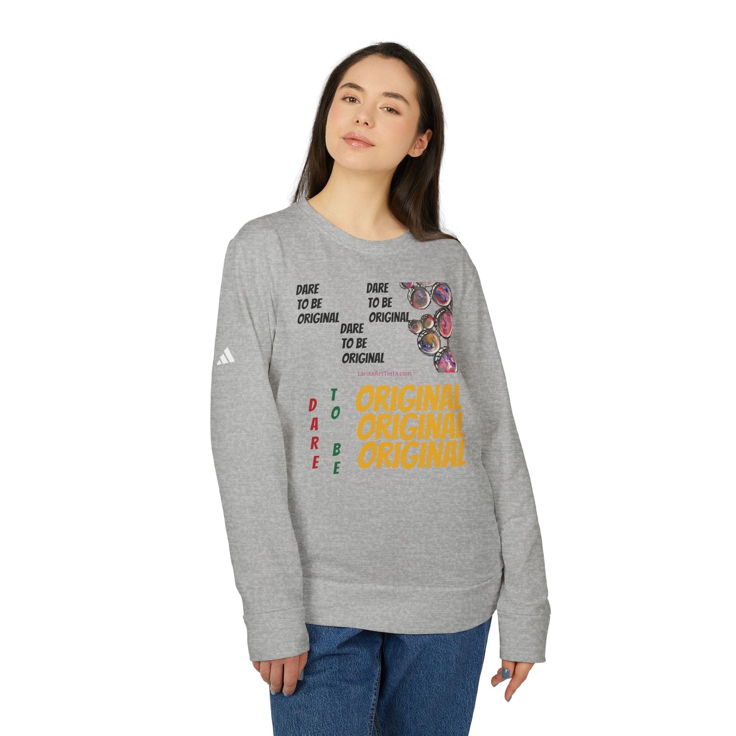 adidas® &amp; Larisa Tinta, Unisex Sweatshirt, Soap 