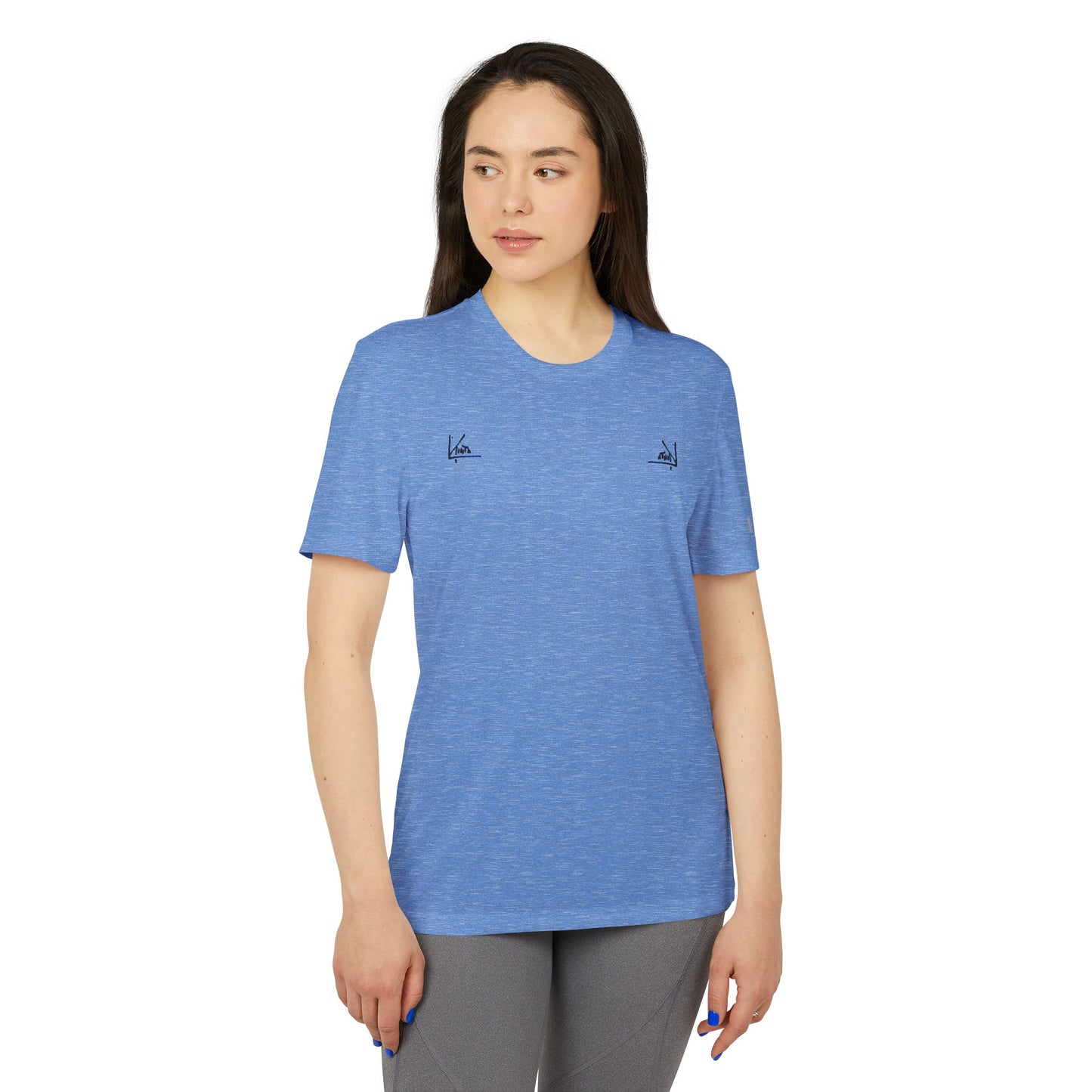 adidas® &amp; Larisa Tinta, Unisex-Sport-T-Shirt, Logo 3 