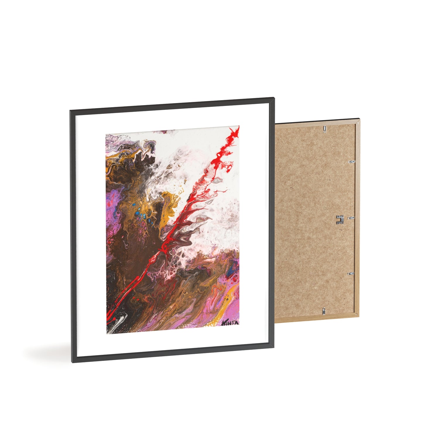 Soul Poster with Wooden Frame