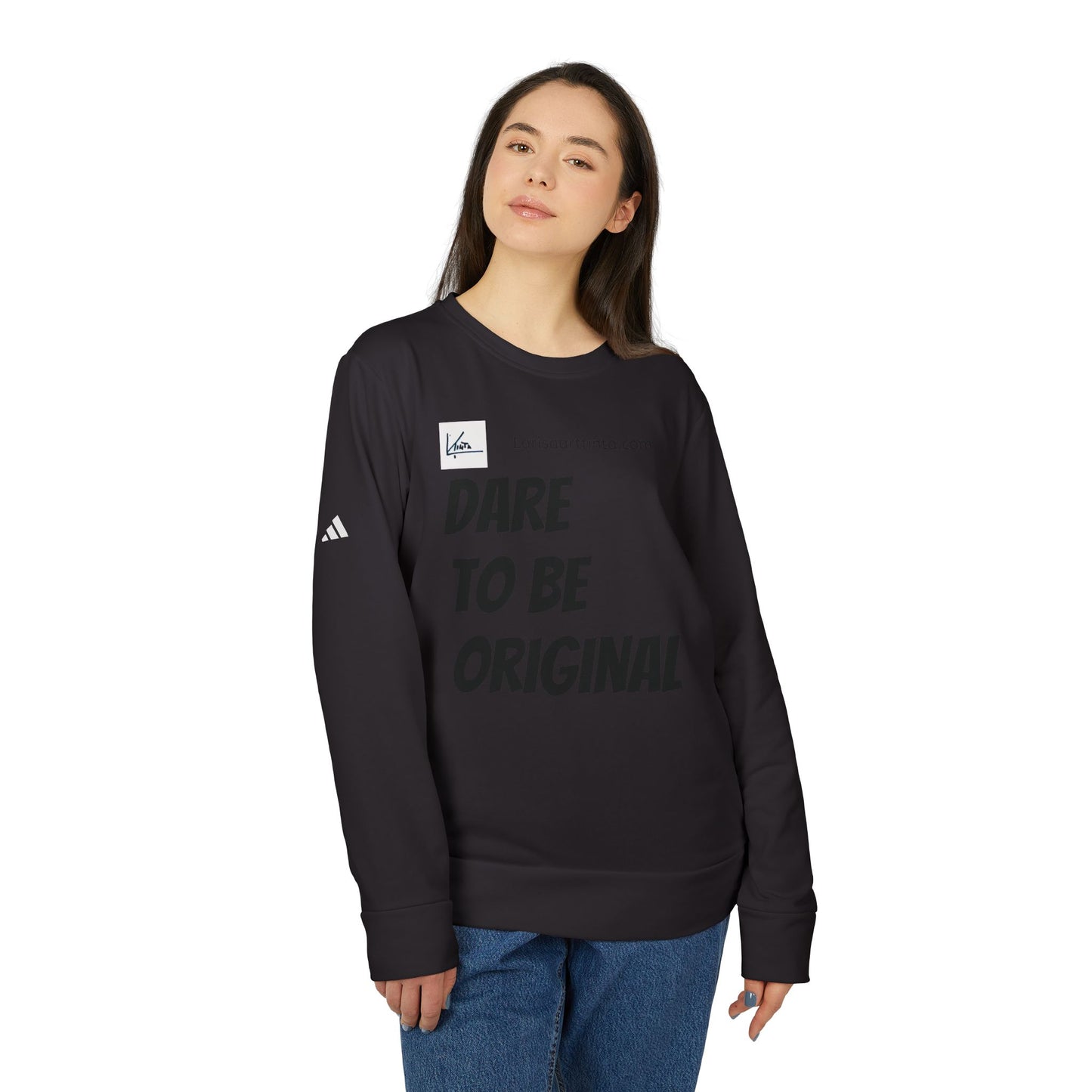 adidas® &amp; Larisa Tinta, Unisex Sweatshirt, Logo 