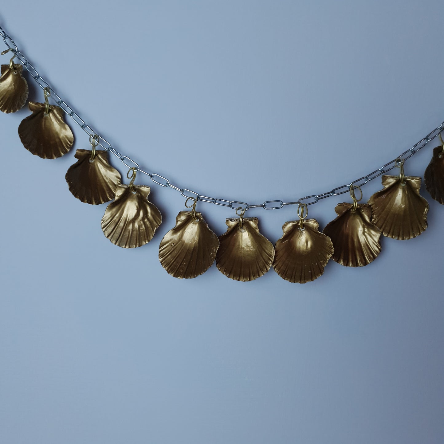 Gold shell set with hook, "Golden Shell"