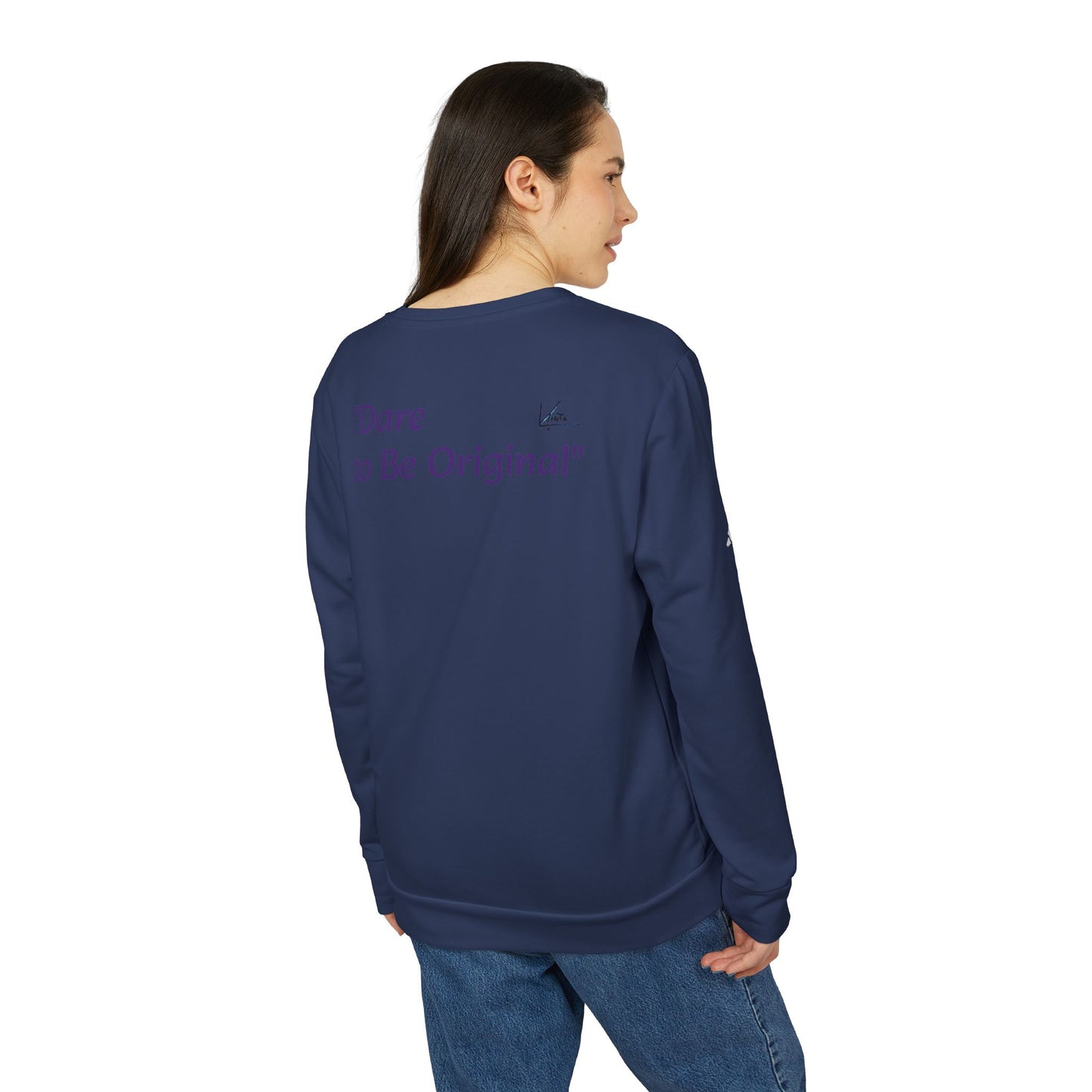 adidas® &amp; Larisa Tinta, Unisex sweatshirt, back logo 1 