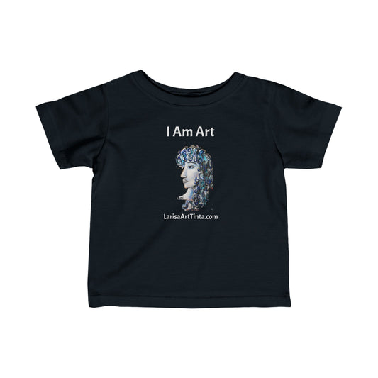 T-Shirt bimbo, I am Art