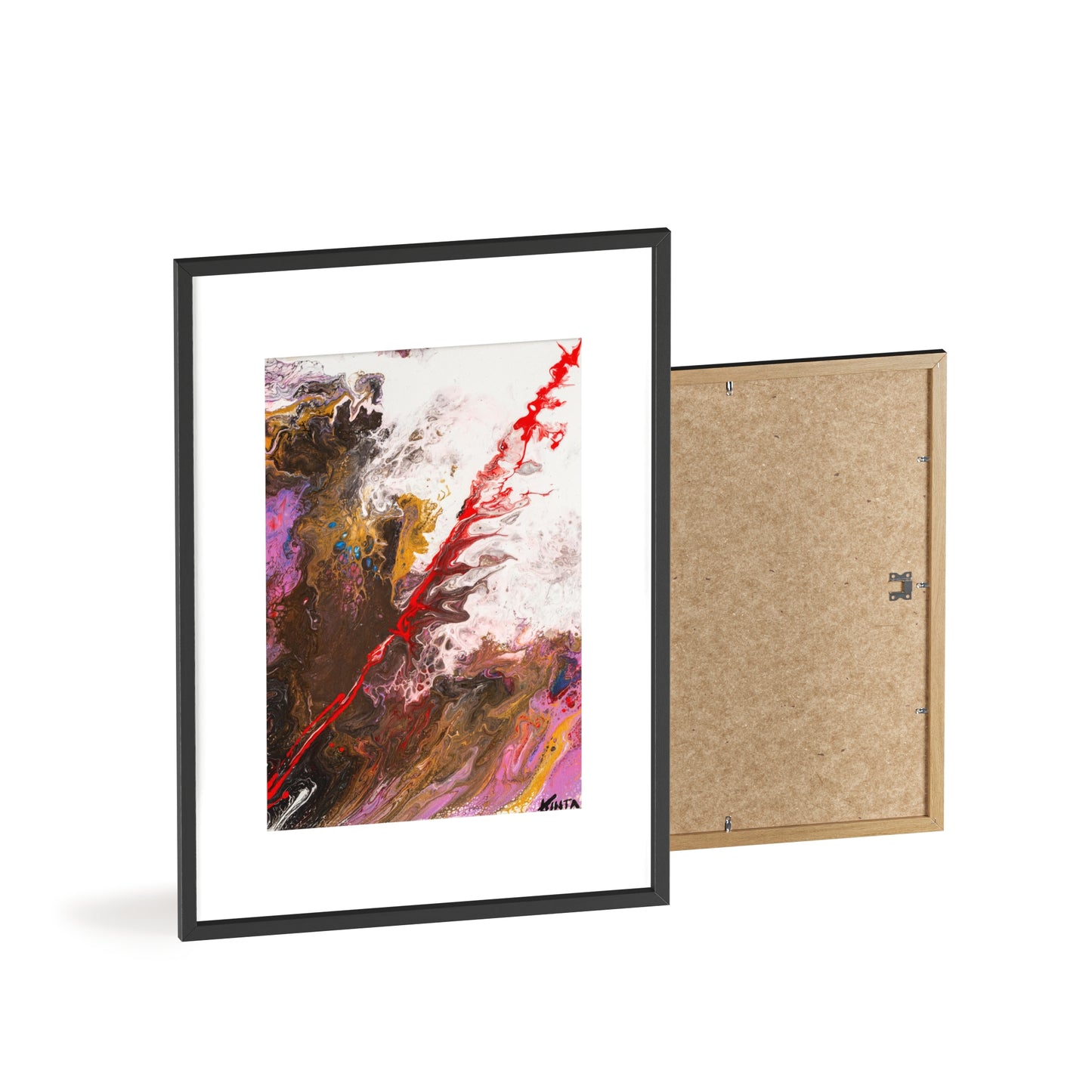 Soul Poster with Wooden Frame