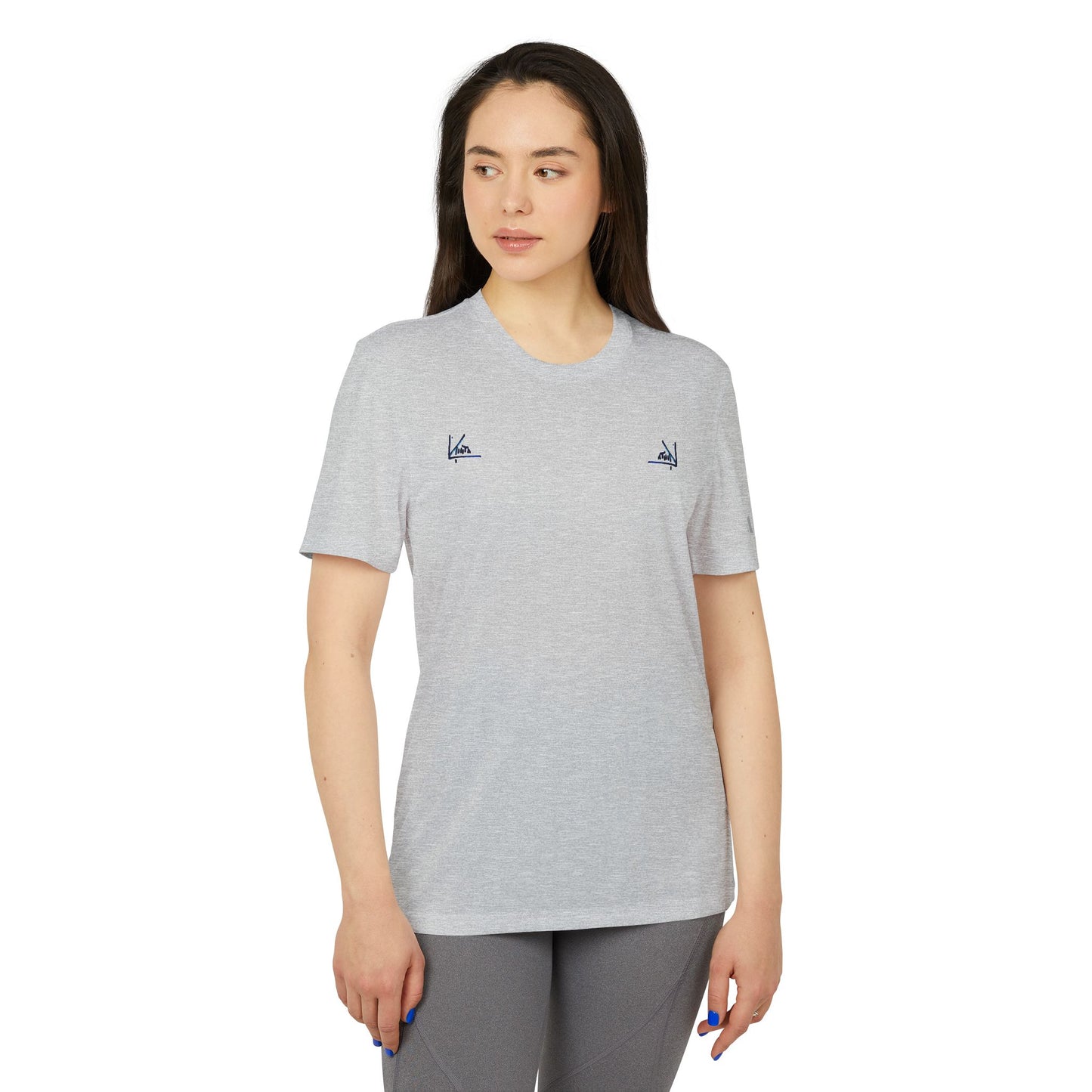 adidas® &amp; Larisa Tinta, Unisex-Sport-T-Shirt, Logo 3 