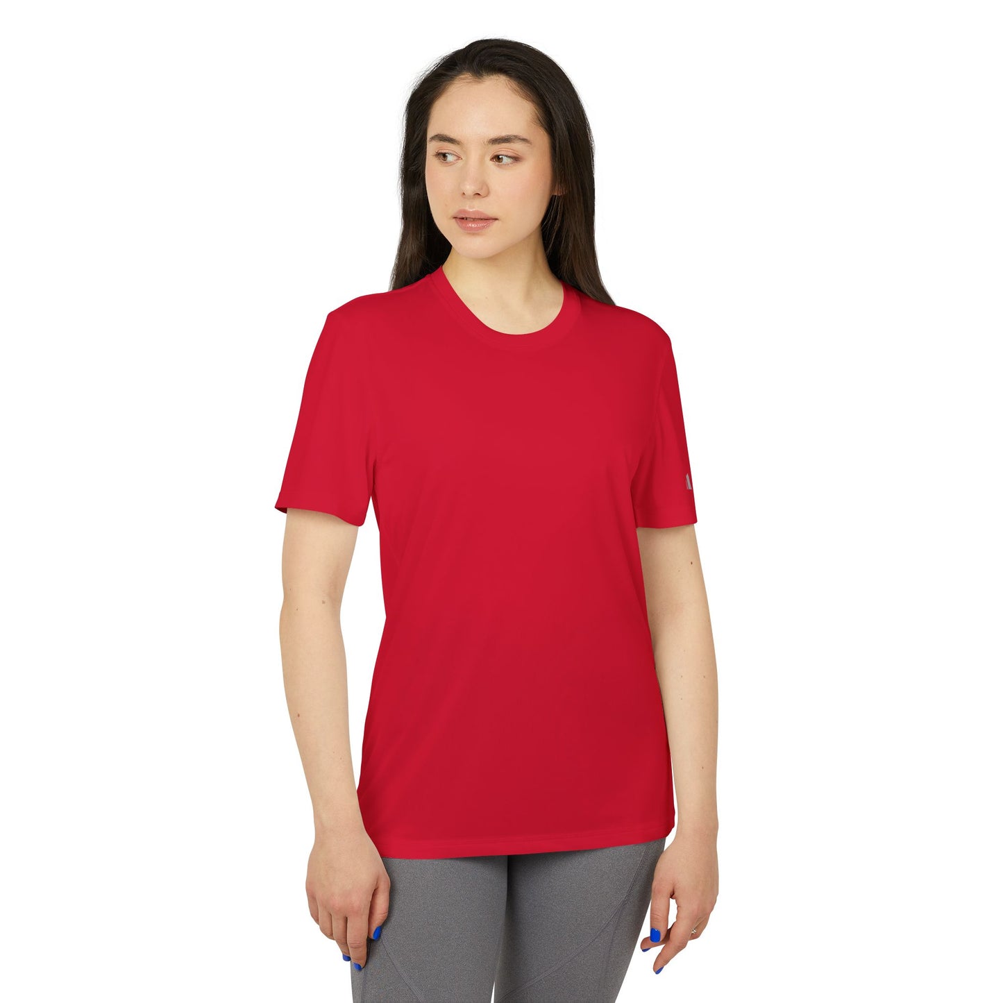 adidas® &amp; Larisa Tinta, Unisex Sports T-shirt, Rear logo 