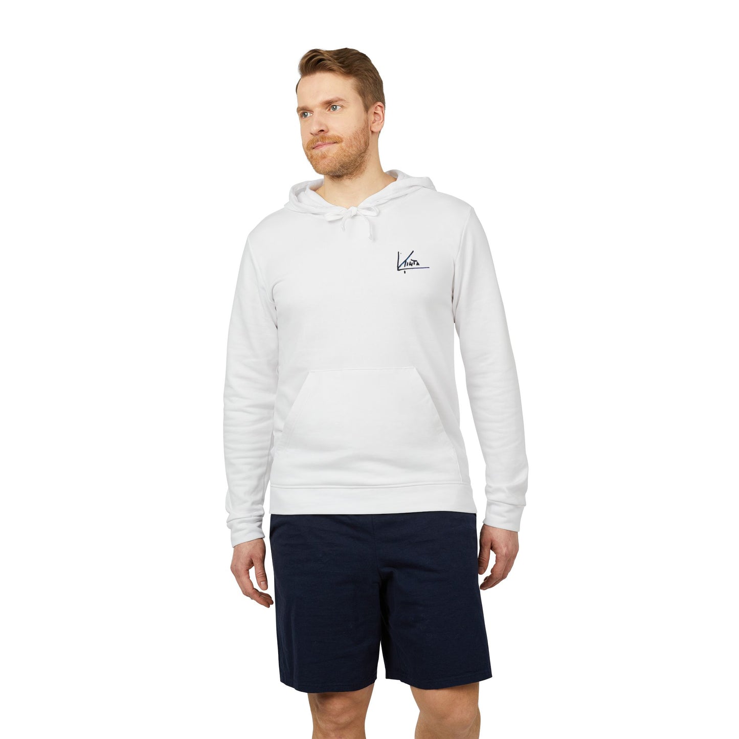 adidas® &amp; Larisa Tinta, Unisex-Kapuzenpullover, Logo hinten 