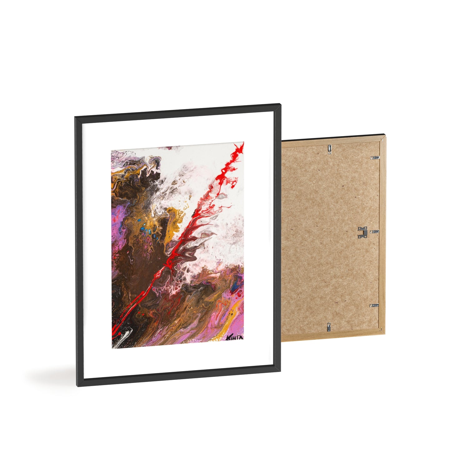 Soul Poster with Wooden Frame