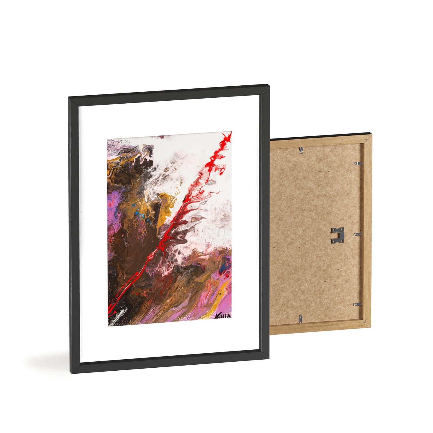 Soul Poster with Wooden Frame