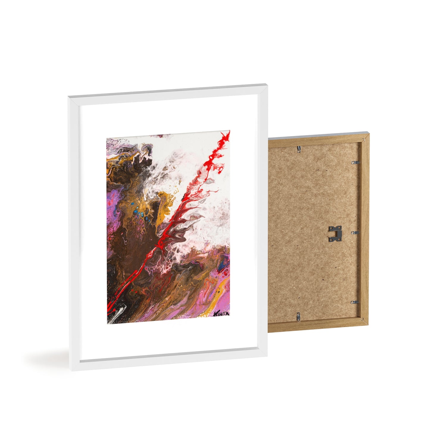 Soul Poster with Wooden Frame