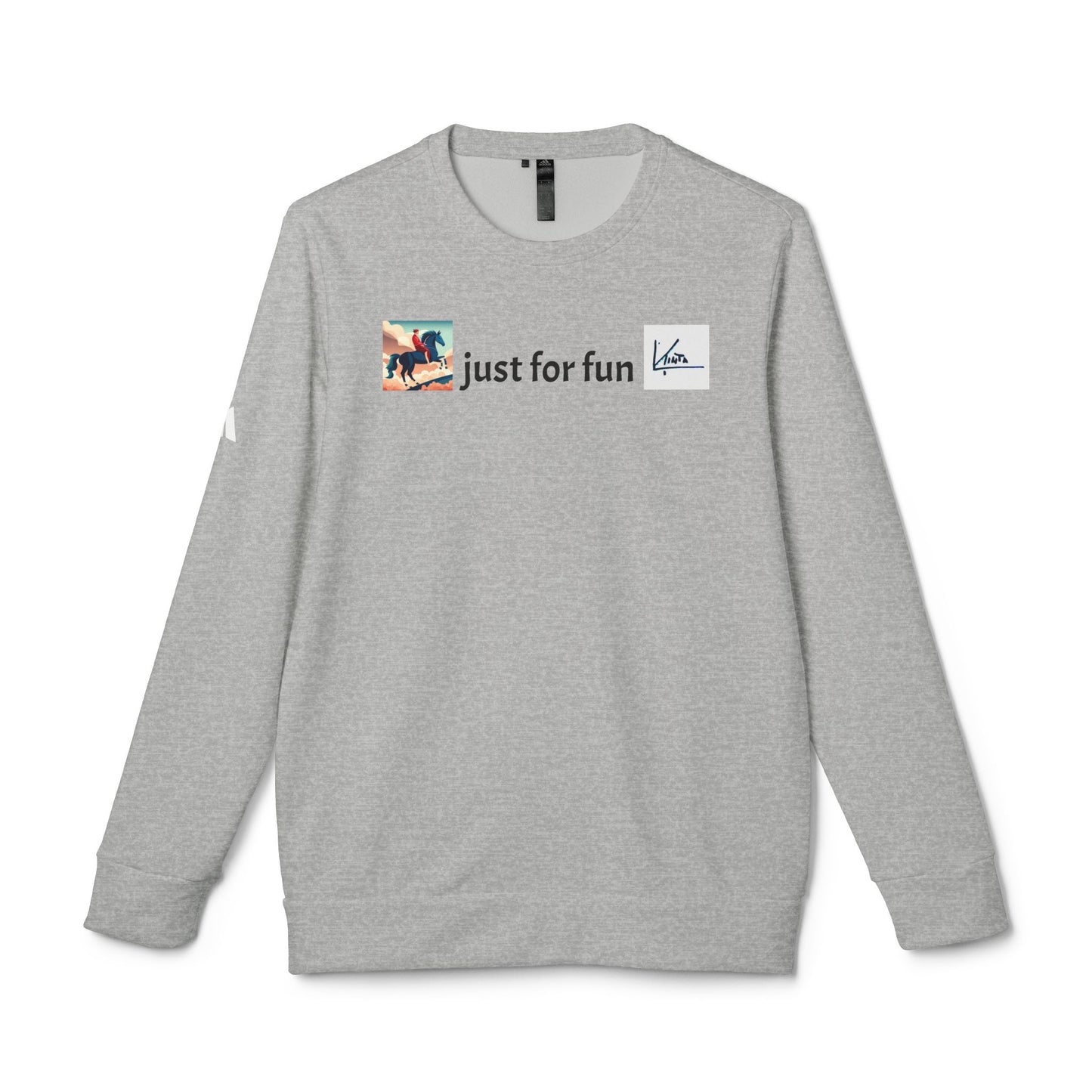 adidas® &amp; Larisa Tinta, personalisiertes Unisex-Sweatshirt, Larisa Tinta Fun