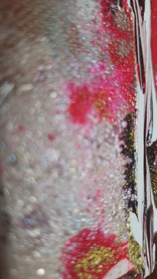 Gemälde, Original auf Leinwand, See