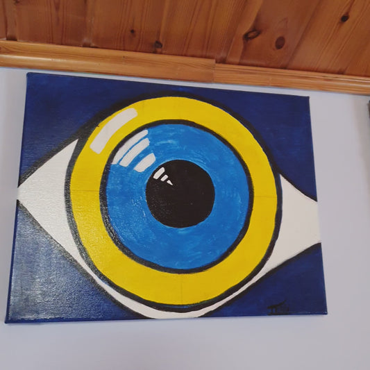 Gemälde, Original auf Leinwand, Intensivstation