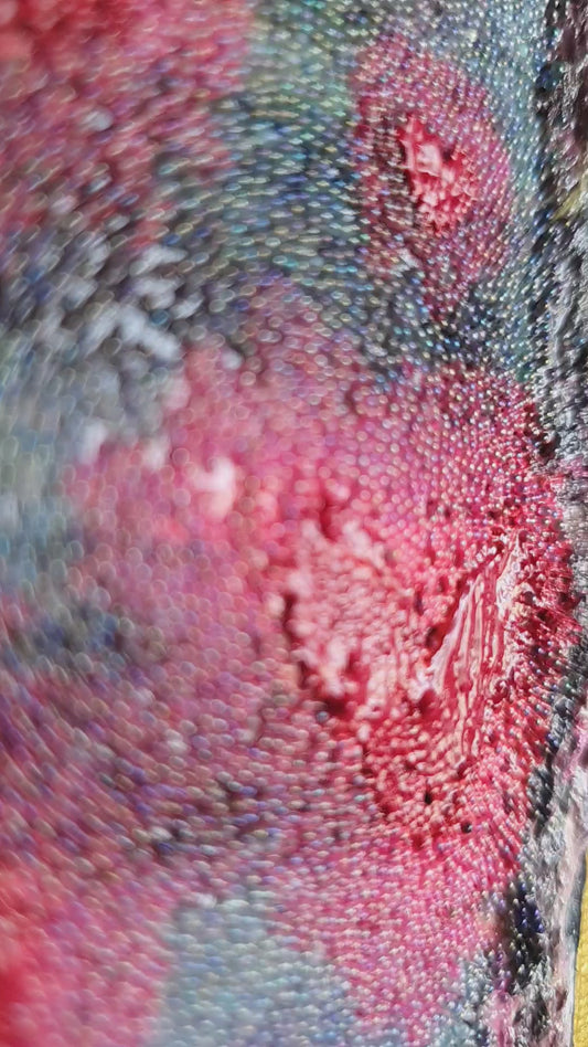 Dipinto, originale materico su tela, Education